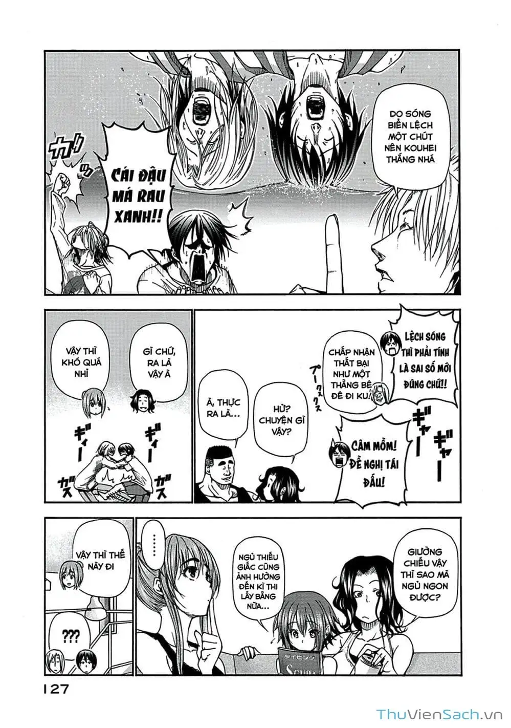 Truyện Tranh Cô Gái Thích Lặn - Grand Blue trang 3