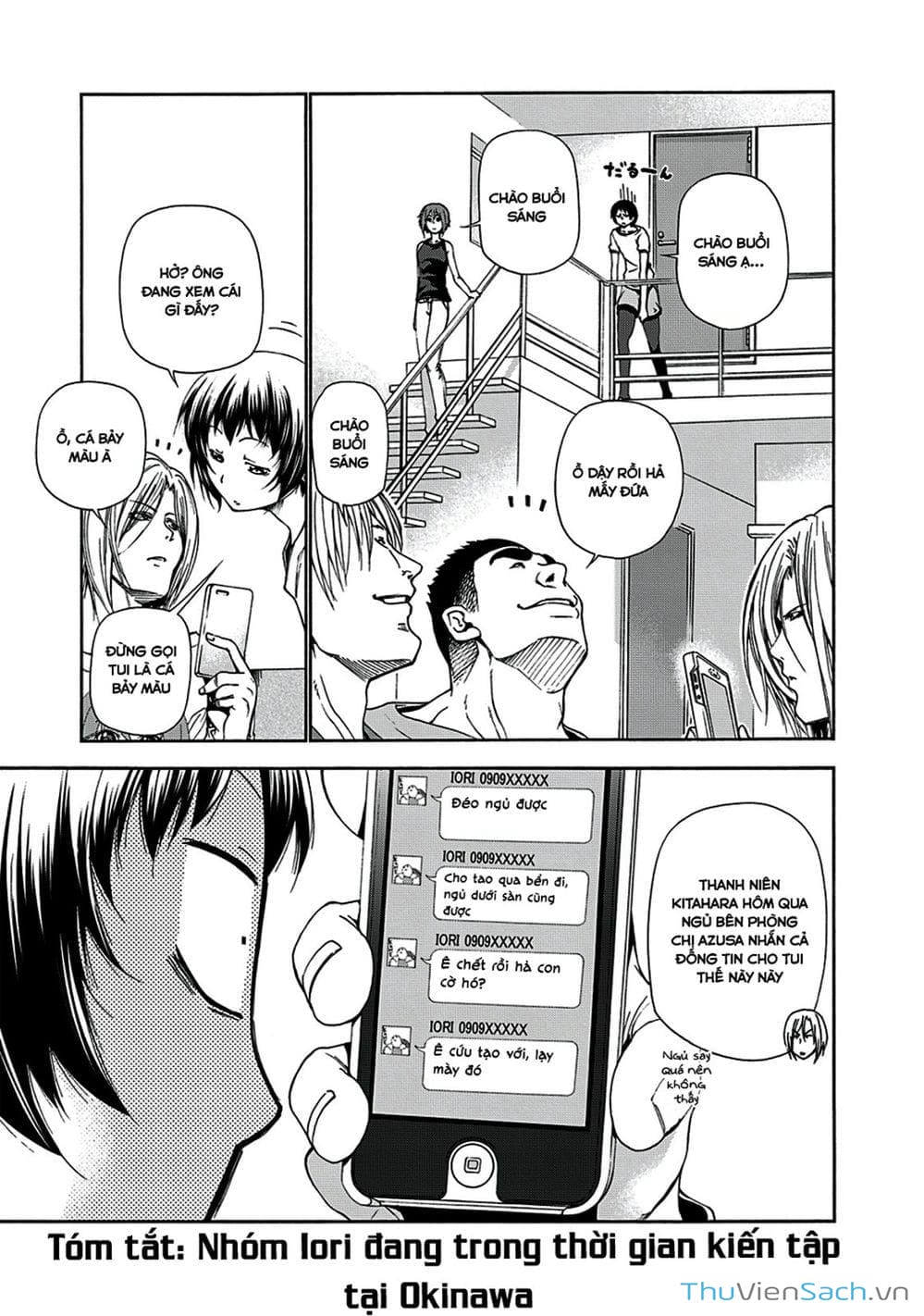 Truyện Tranh Cô Gái Thích Lặn - Grand Blue trang 3