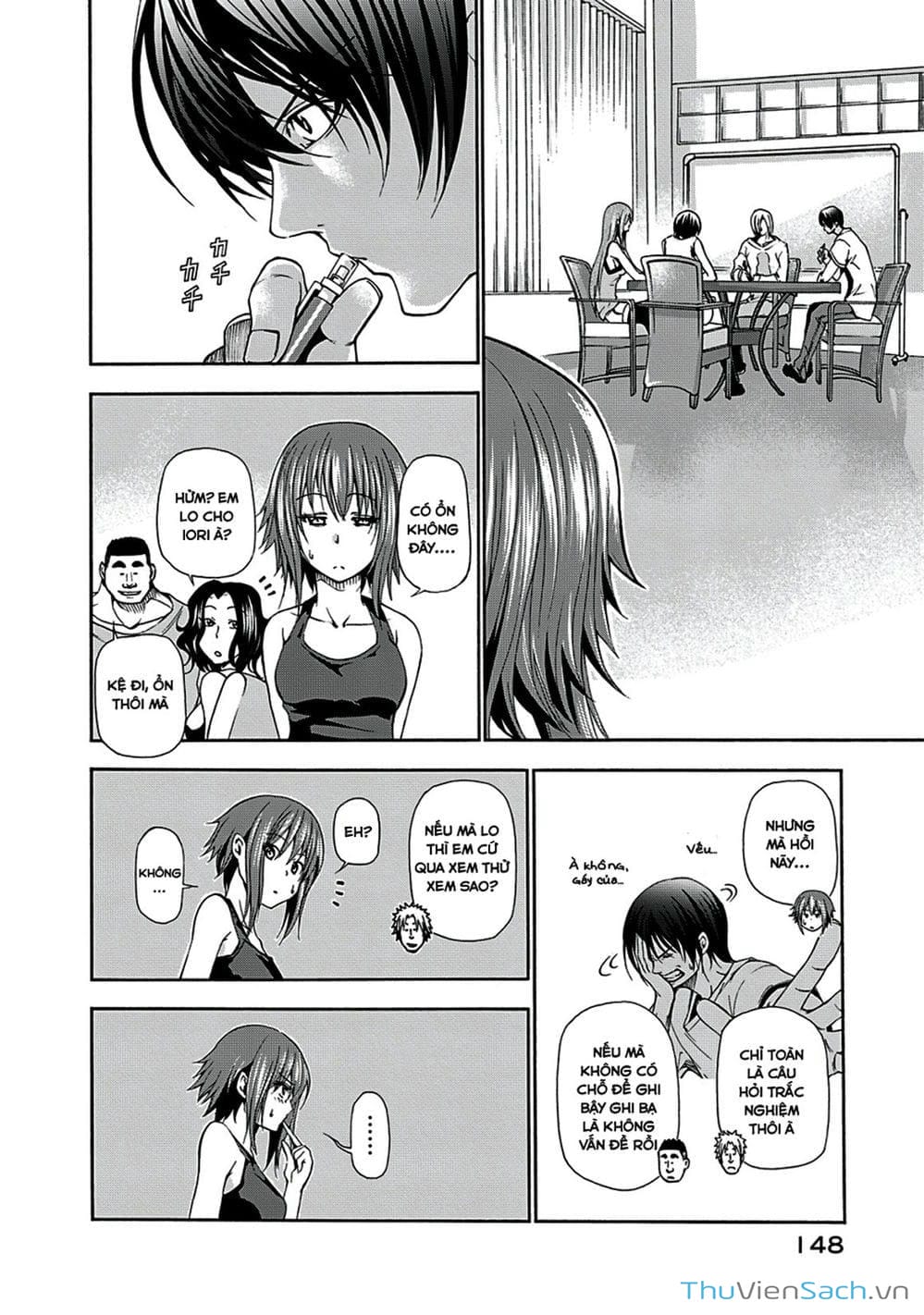 Truyện Tranh Cô Gái Thích Lặn - Grand Blue trang 3