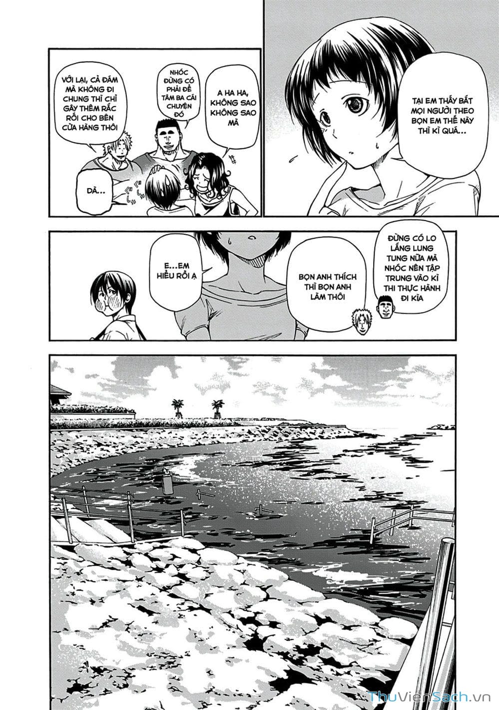 Truyện Tranh Cô Gái Thích Lặn - Grand Blue trang 3