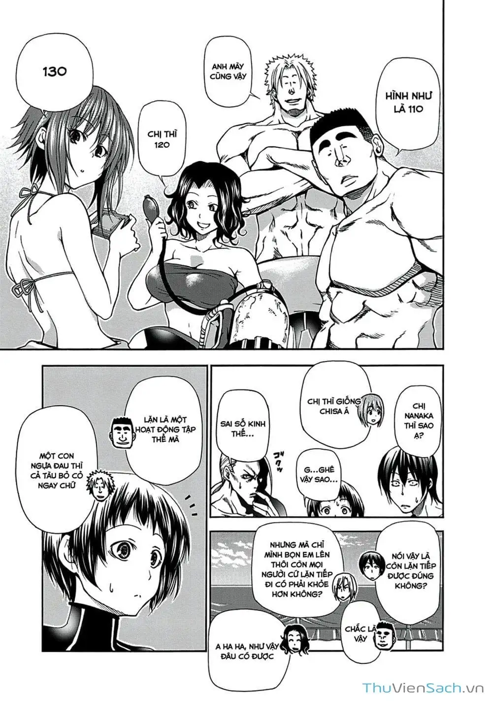 Truyện Tranh Cô Gái Thích Lặn - Grand Blue trang 3