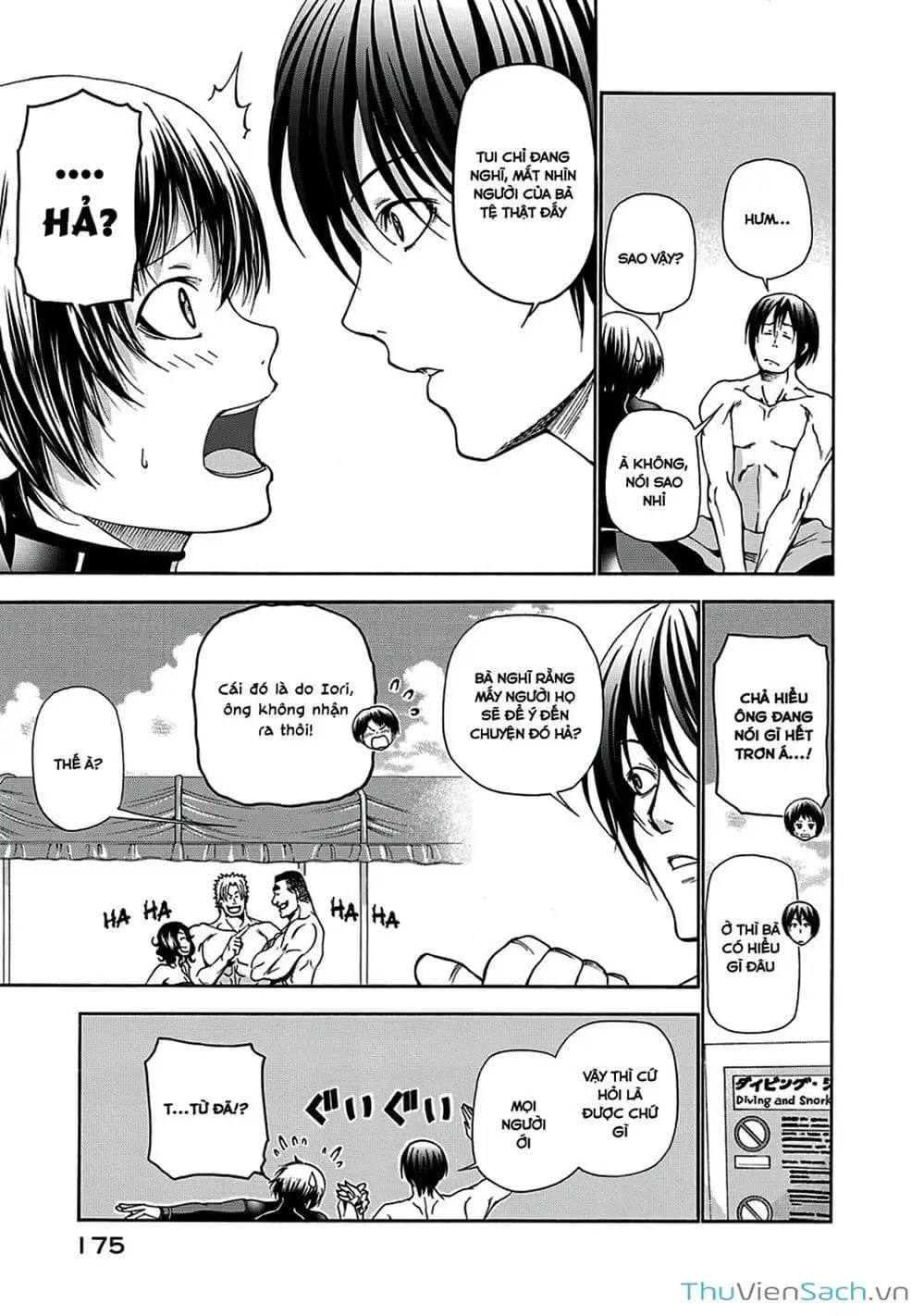 Truyện Tranh Cô Gái Thích Lặn - Grand Blue trang 3