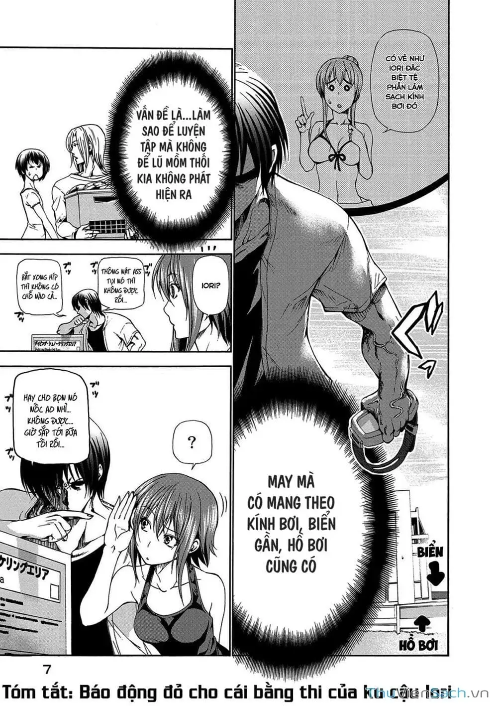 Truyện Tranh Cô Gái Thích Lặn - Grand Blue trang 3