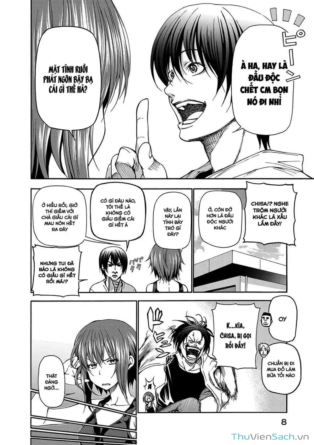 Truyện Tranh Cô Gái Thích Lặn - Grand Blue trang 3