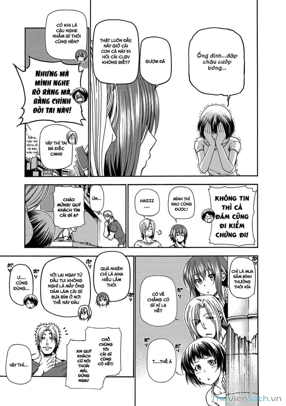 Truyện Tranh Cô Gái Thích Lặn - Grand Blue trang 3