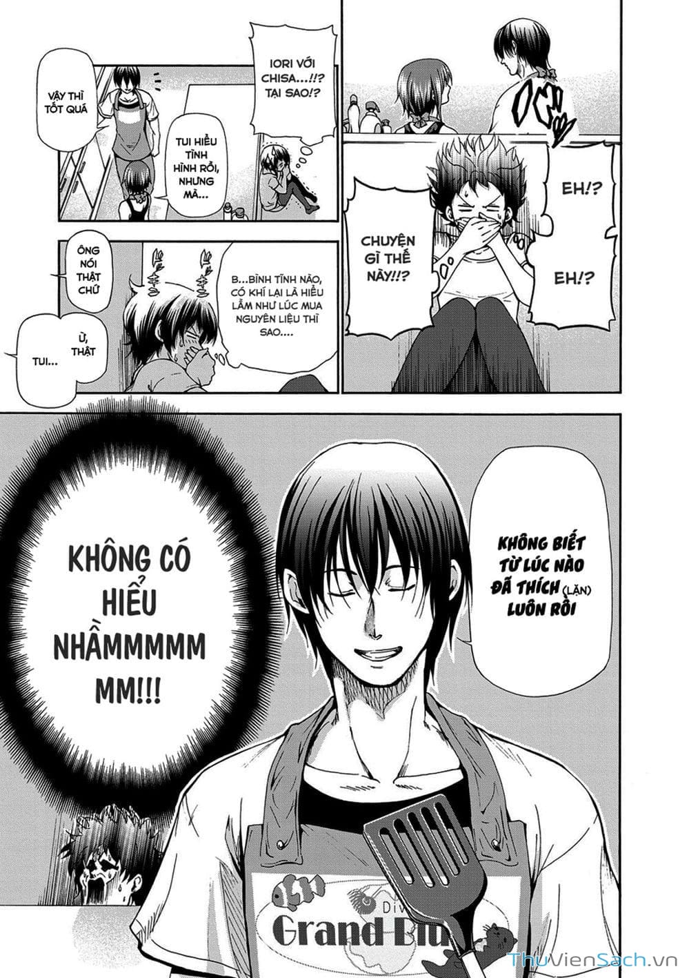 Truyện Tranh Cô Gái Thích Lặn - Grand Blue trang 3