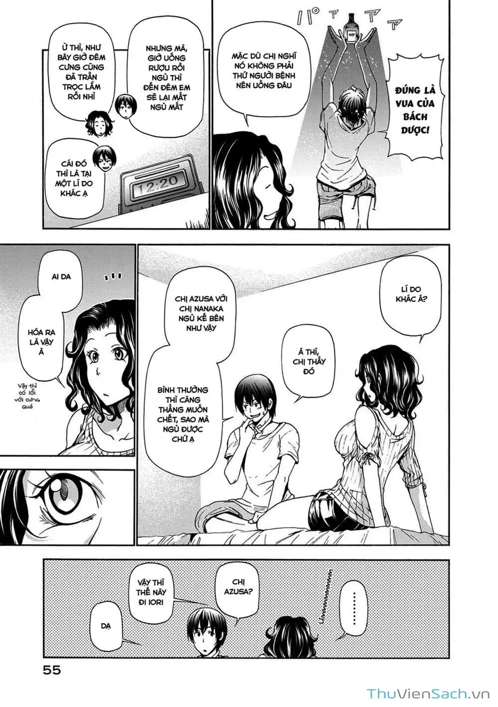 Truyện Tranh Cô Gái Thích Lặn - Grand Blue trang 3