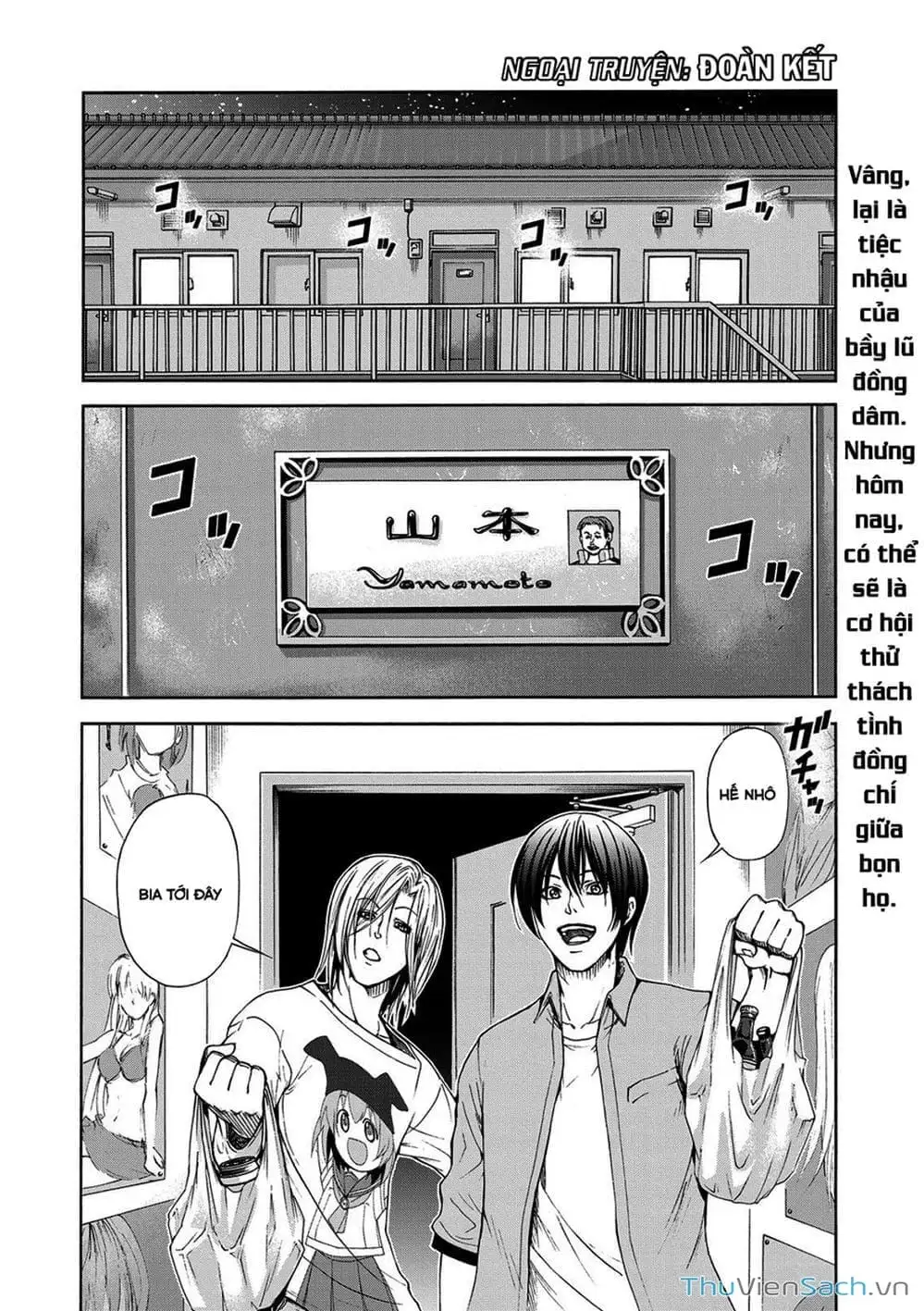 Truyện Tranh Cô Gái Thích Lặn - Grand Blue trang 3