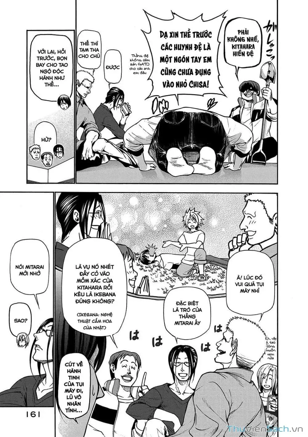 Truyện Tranh Cô Gái Thích Lặn - Grand Blue trang 3