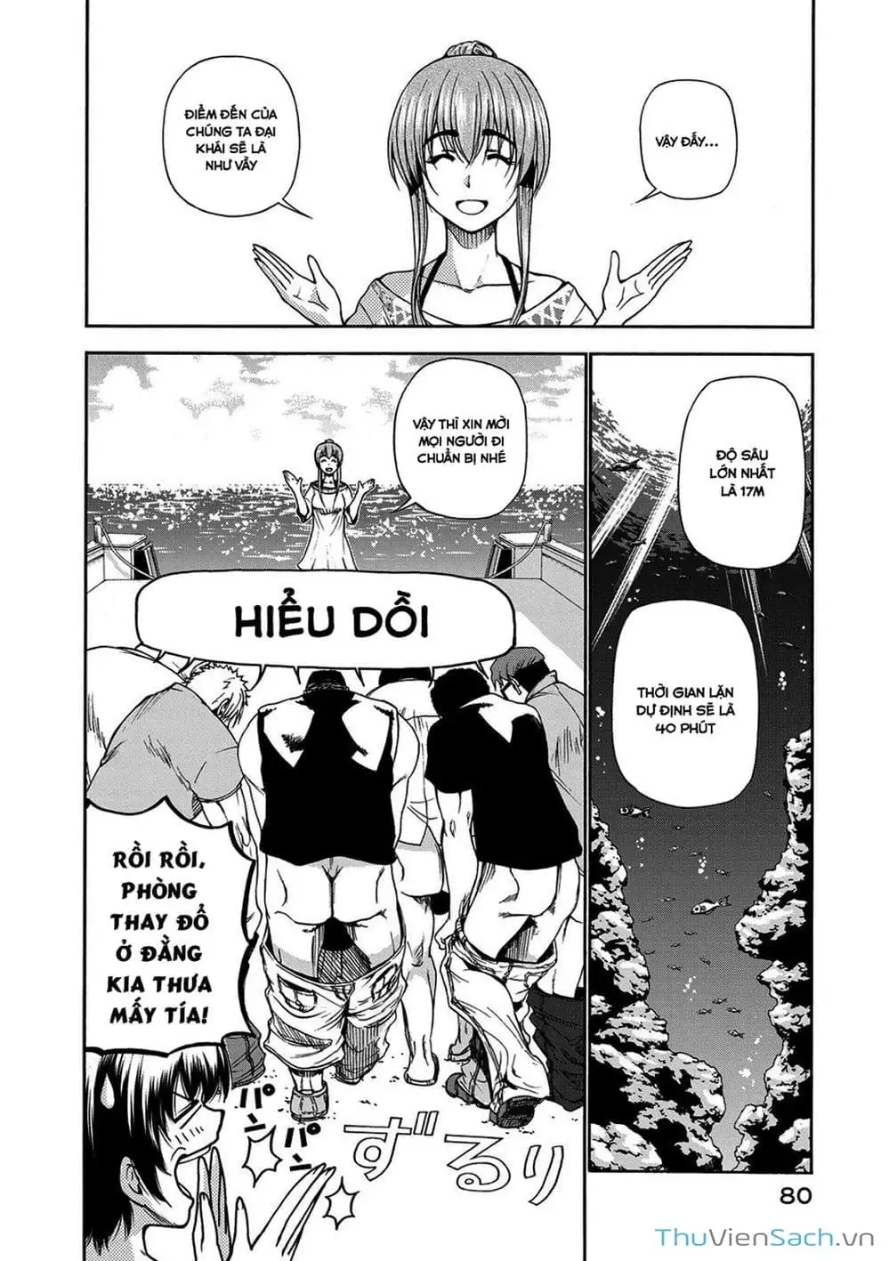 Truyện Tranh Cô Gái Thích Lặn - Grand Blue trang 3