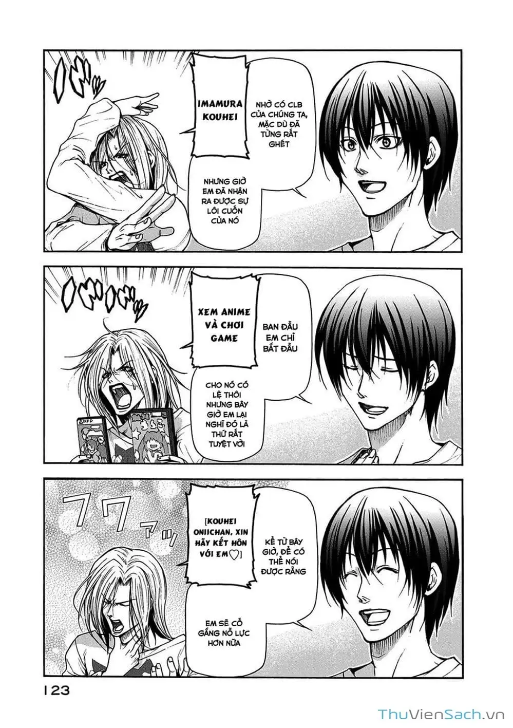 Truyện Tranh Cô Gái Thích Lặn - Grand Blue trang 3