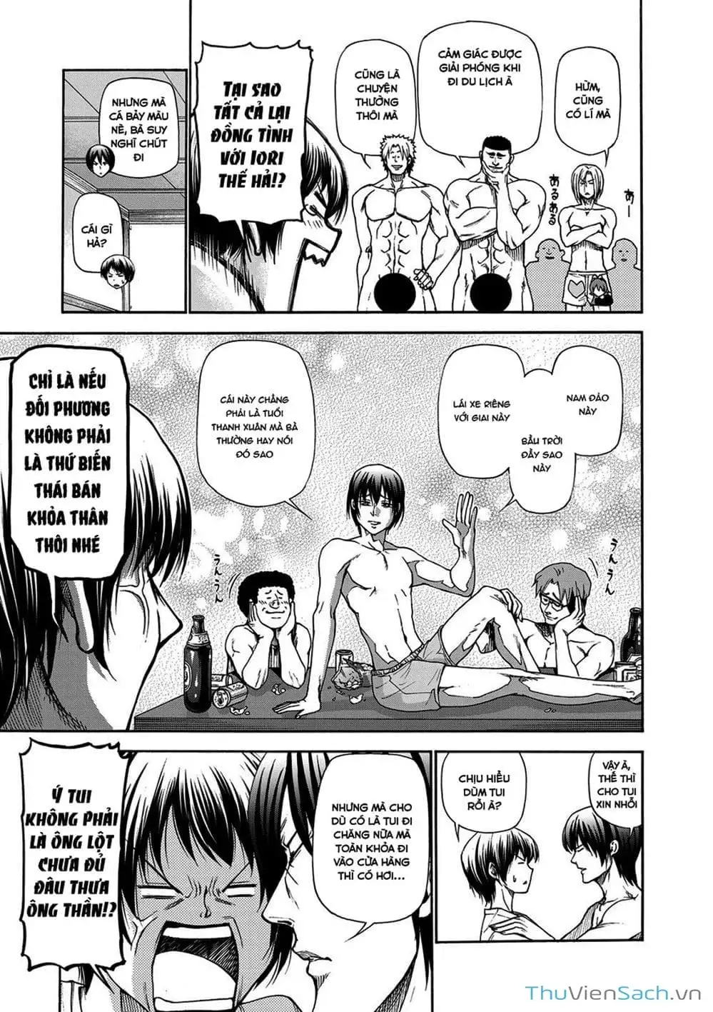 Truyện Tranh Cô Gái Thích Lặn - Grand Blue trang 3