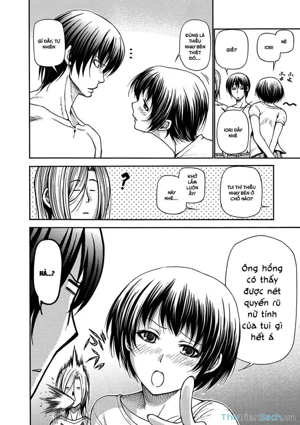 Truyện Tranh Cô Gái Thích Lặn - Grand Blue trang 3