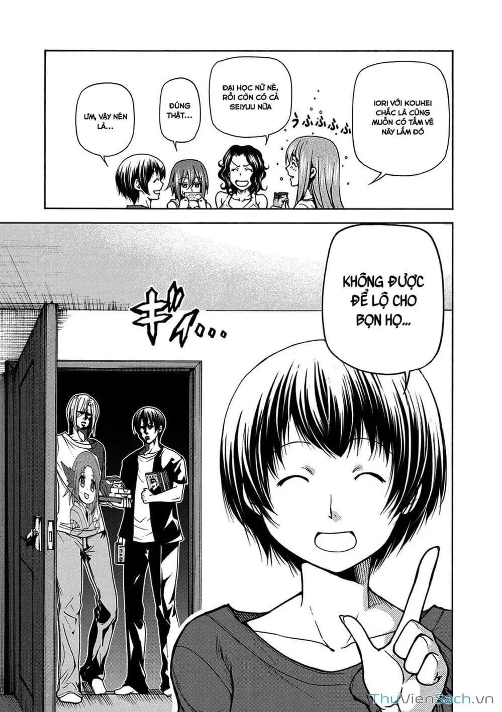 Truyện Tranh Cô Gái Thích Lặn - Grand Blue trang 3