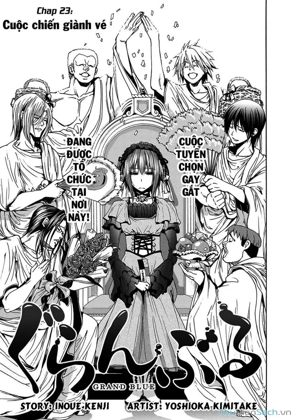 Truyện Tranh Cô Gái Thích Lặn - Grand Blue trang 3