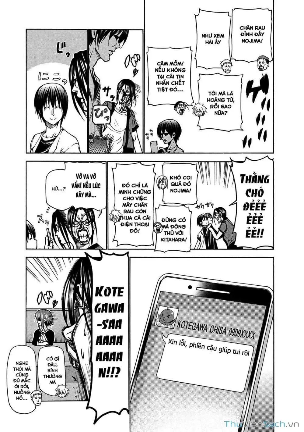 Truyện Tranh Cô Gái Thích Lặn - Grand Blue trang 3