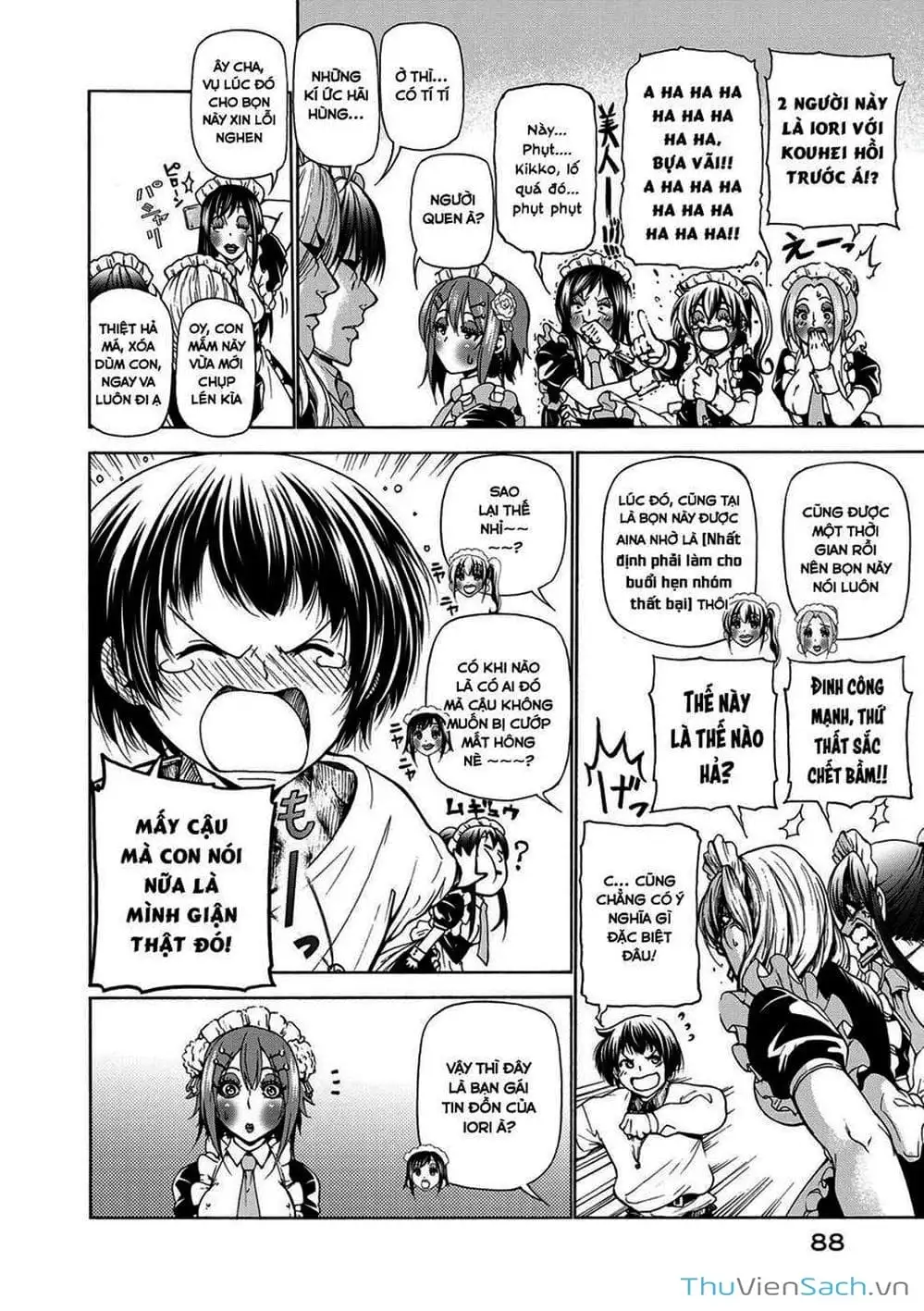 Truyện Tranh Cô Gái Thích Lặn - Grand Blue trang 3