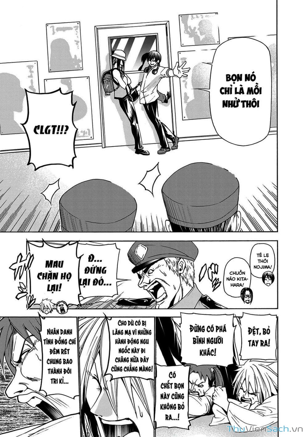 Truyện Tranh Cô Gái Thích Lặn - Grand Blue trang 3