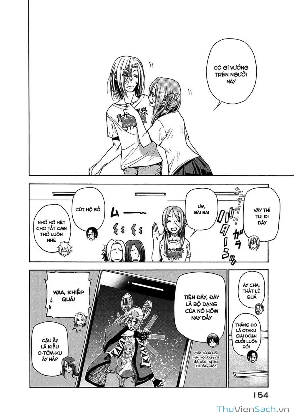 Truyện Tranh Cô Gái Thích Lặn - Grand Blue trang 3