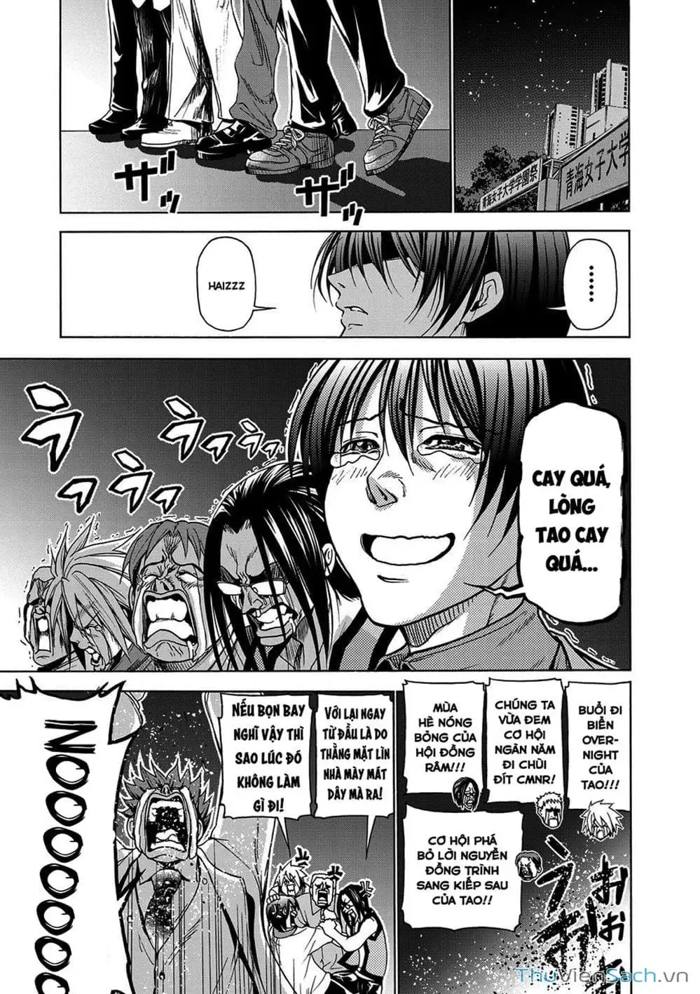 Truyện Tranh Cô Gái Thích Lặn - Grand Blue trang 3