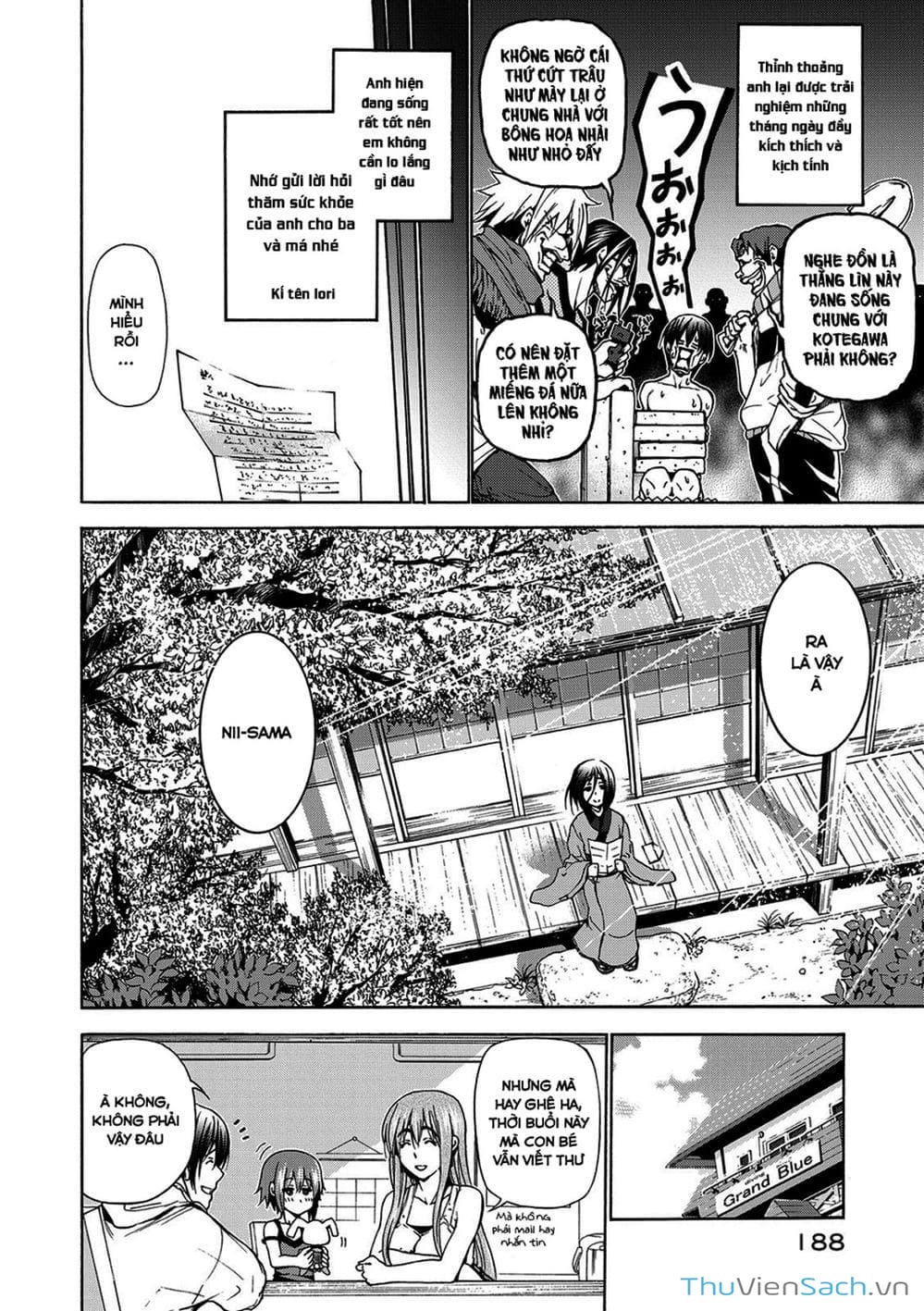 Truyện Tranh Cô Gái Thích Lặn - Grand Blue trang 3