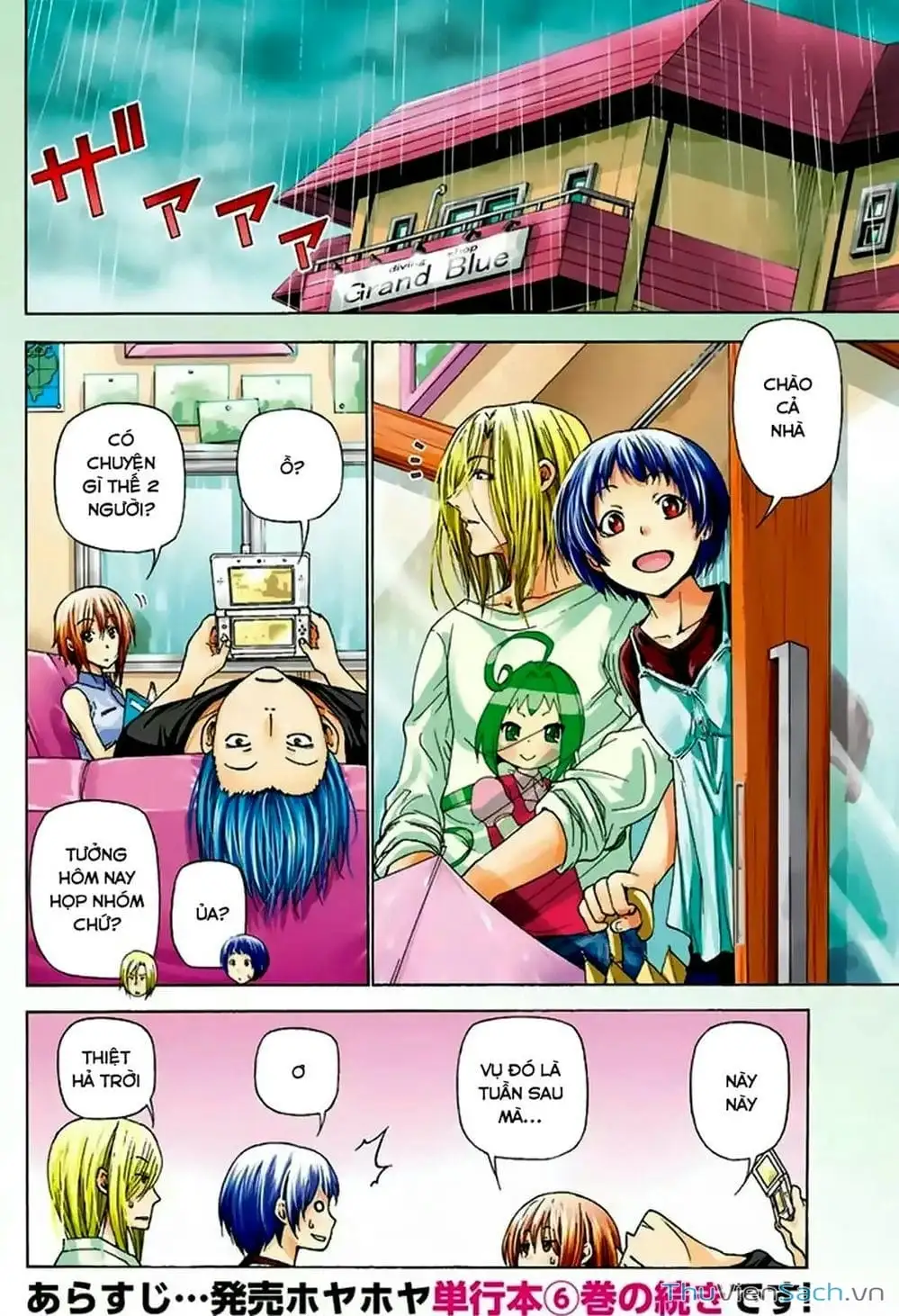 Truyện Tranh Cô Gái Thích Lặn - Grand Blue trang 3