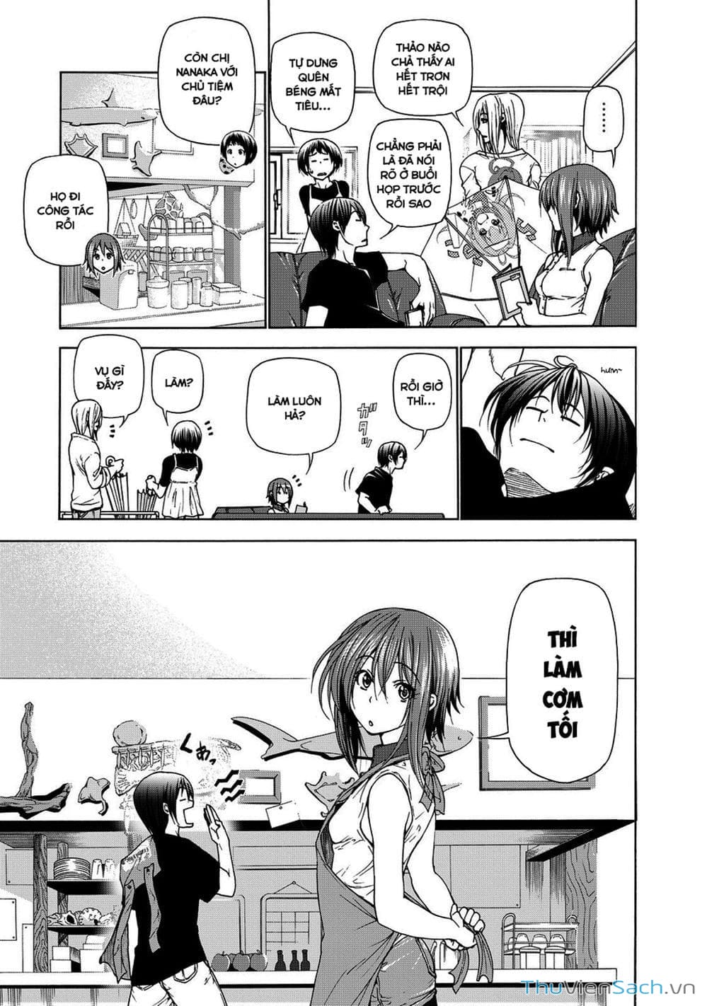 Truyện Tranh Cô Gái Thích Lặn - Grand Blue trang 3