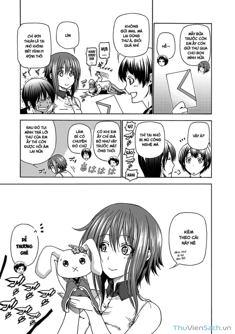 Truyện Tranh Cô Gái Thích Lặn - Grand Blue trang 3