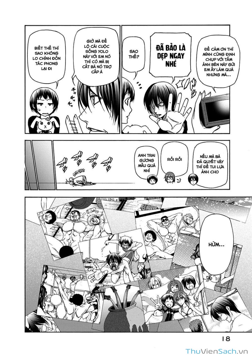 Truyện Tranh Cô Gái Thích Lặn - Grand Blue trang 3