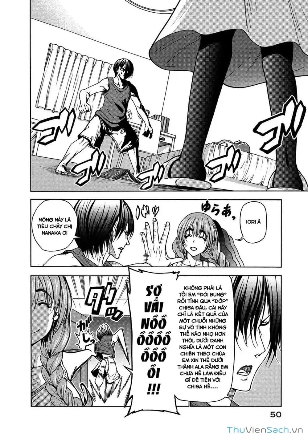 Truyện Tranh Cô Gái Thích Lặn - Grand Blue trang 3