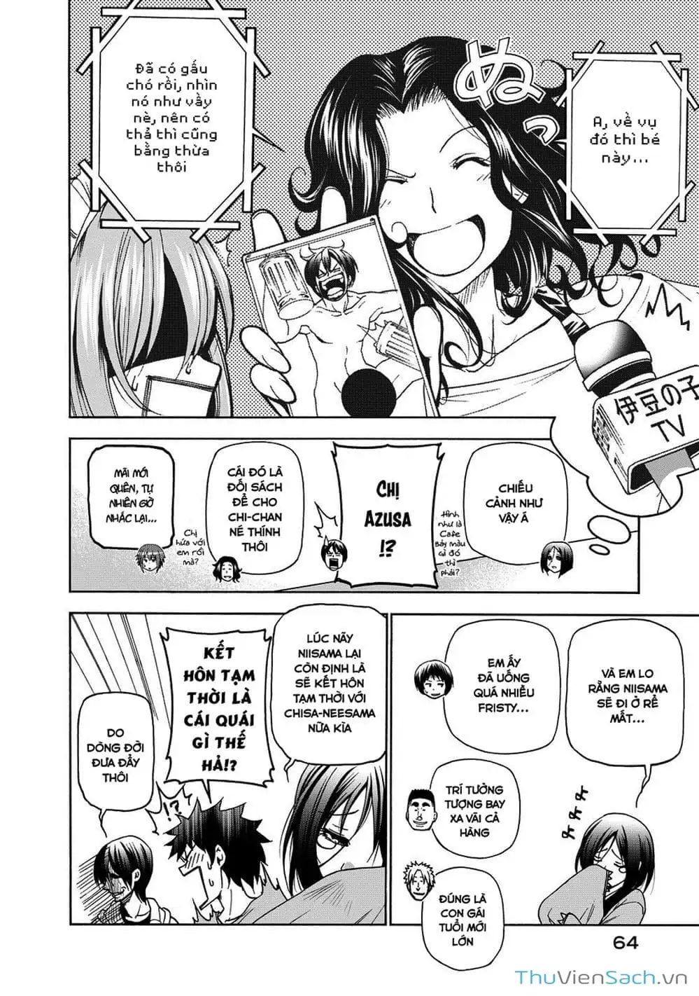 Truyện Tranh Cô Gái Thích Lặn - Grand Blue trang 3