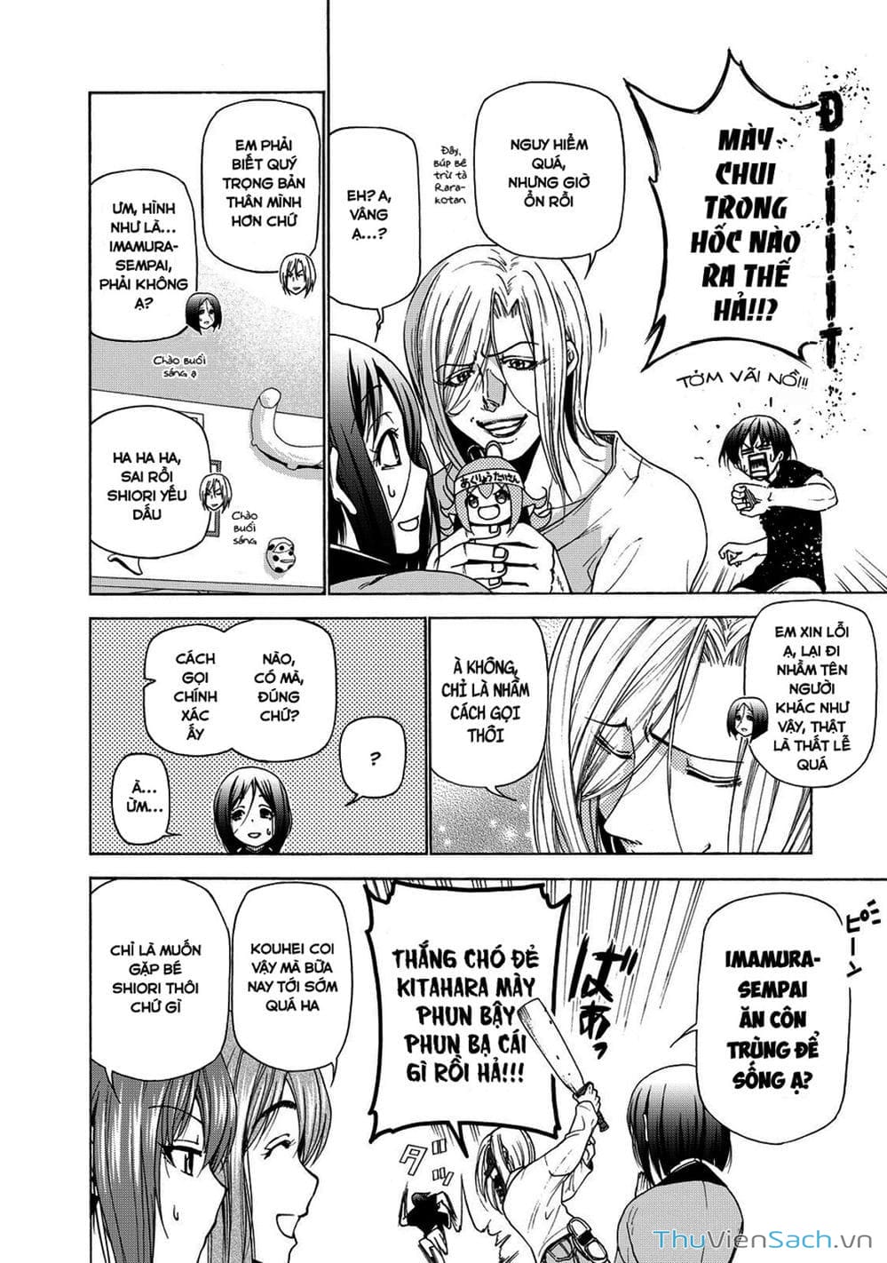 Truyện Tranh Cô Gái Thích Lặn - Grand Blue trang 3