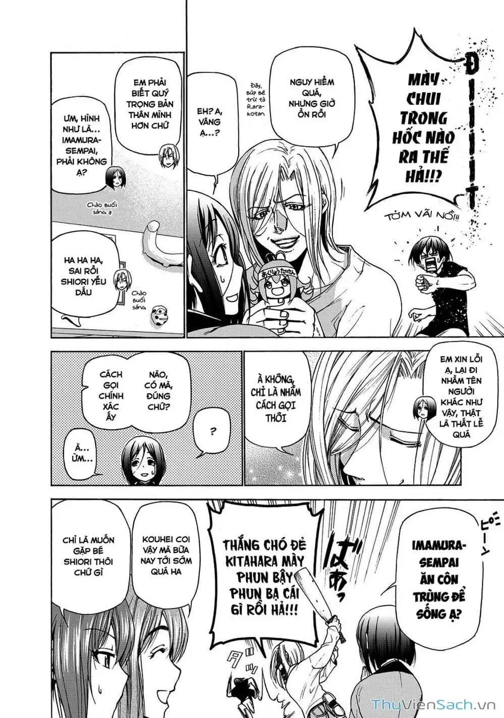 Truyện Tranh Cô Gái Thích Lặn - Grand Blue trang 3