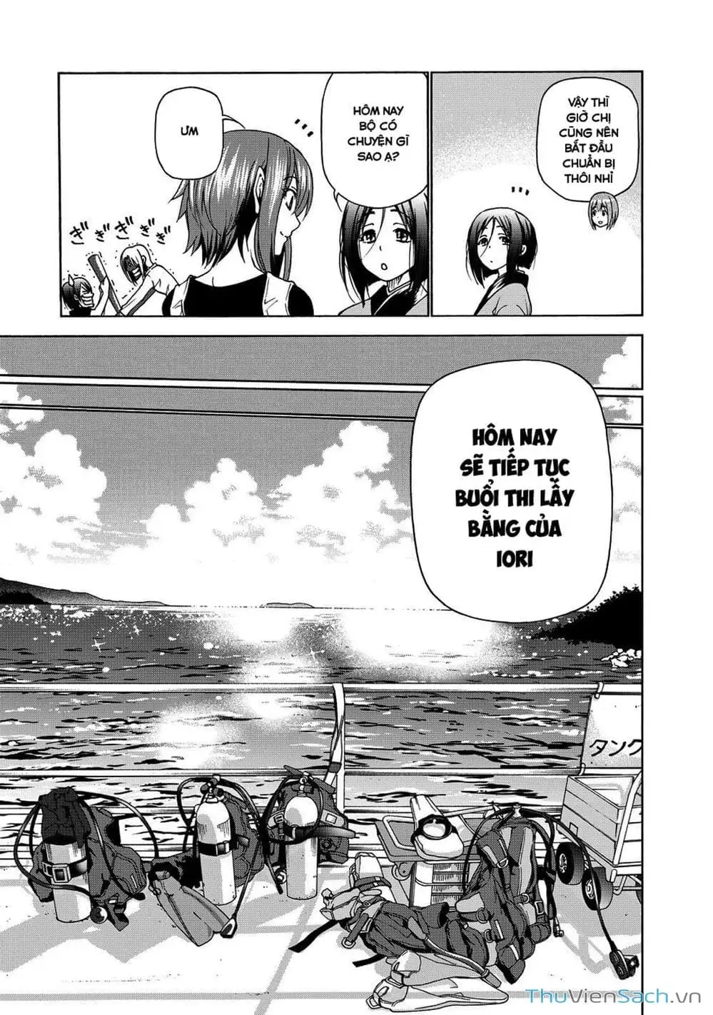 Truyện Tranh Cô Gái Thích Lặn - Grand Blue trang 3