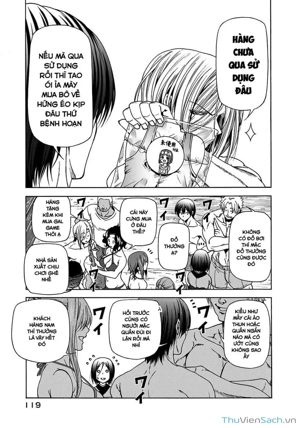 Truyện Tranh Cô Gái Thích Lặn - Grand Blue trang 3