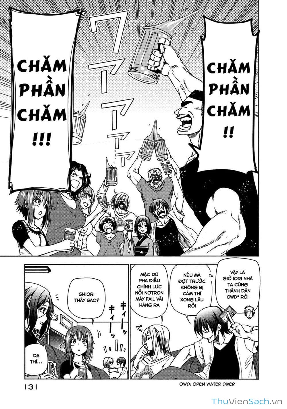 Truyện Tranh Cô Gái Thích Lặn - Grand Blue trang 3