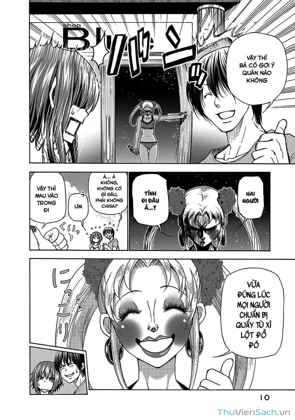 Truyện Tranh Cô Gái Thích Lặn - Grand Blue trang 3