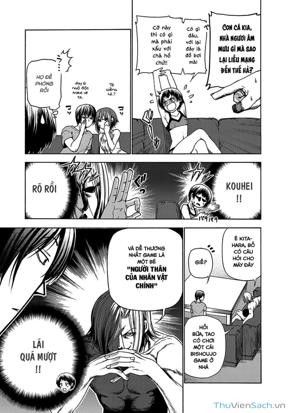 Truyện Tranh Cô Gái Thích Lặn - Grand Blue trang 3