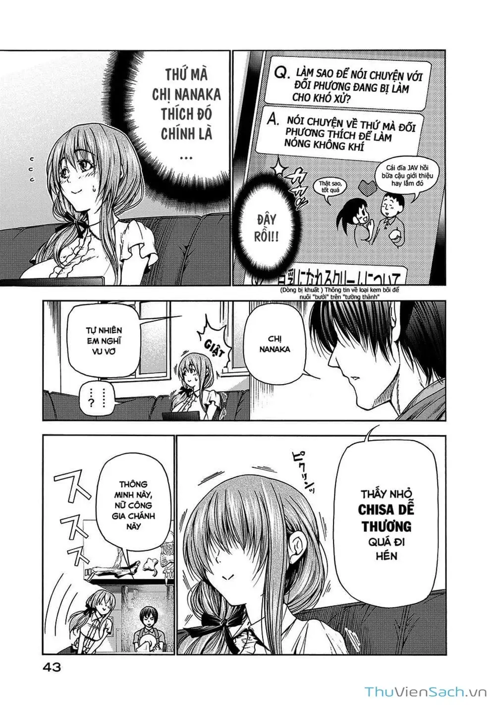 Truyện Tranh Cô Gái Thích Lặn - Grand Blue trang 3