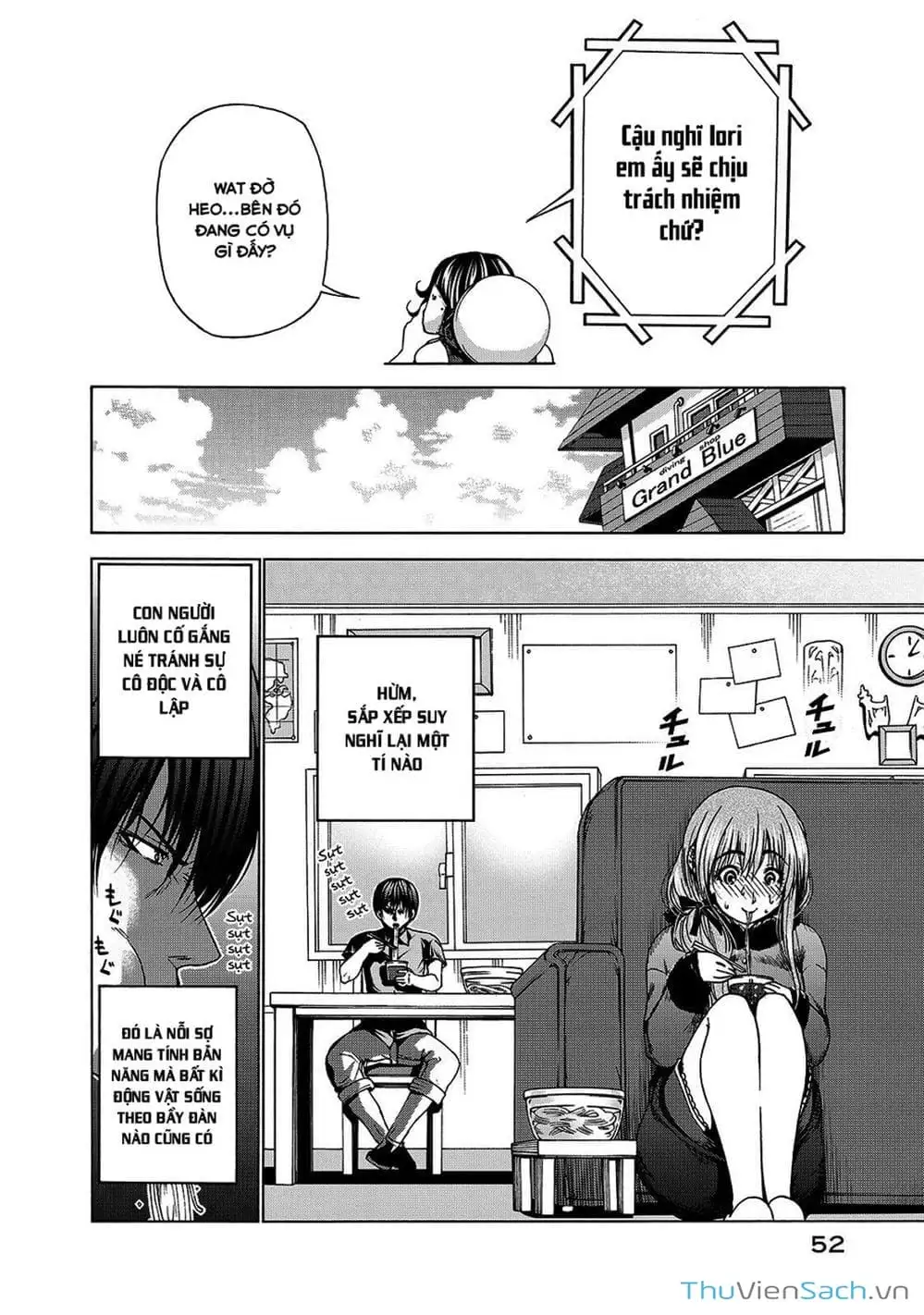 Truyện Tranh Cô Gái Thích Lặn - Grand Blue trang 3