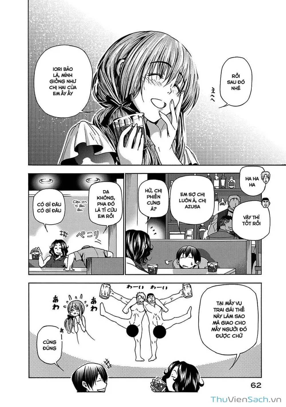 Truyện Tranh Cô Gái Thích Lặn - Grand Blue trang 3