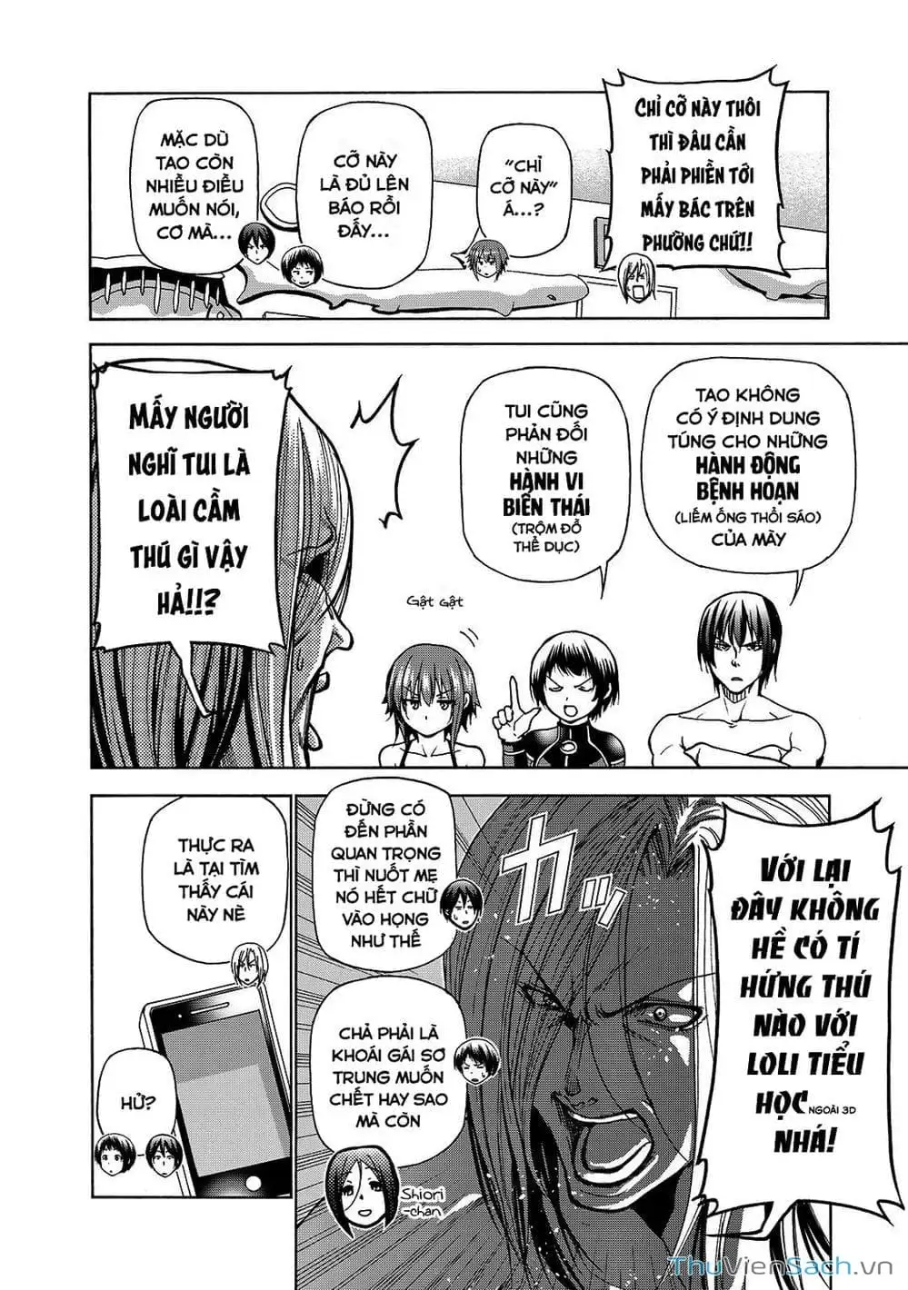 Truyện Tranh Cô Gái Thích Lặn - Grand Blue trang 3