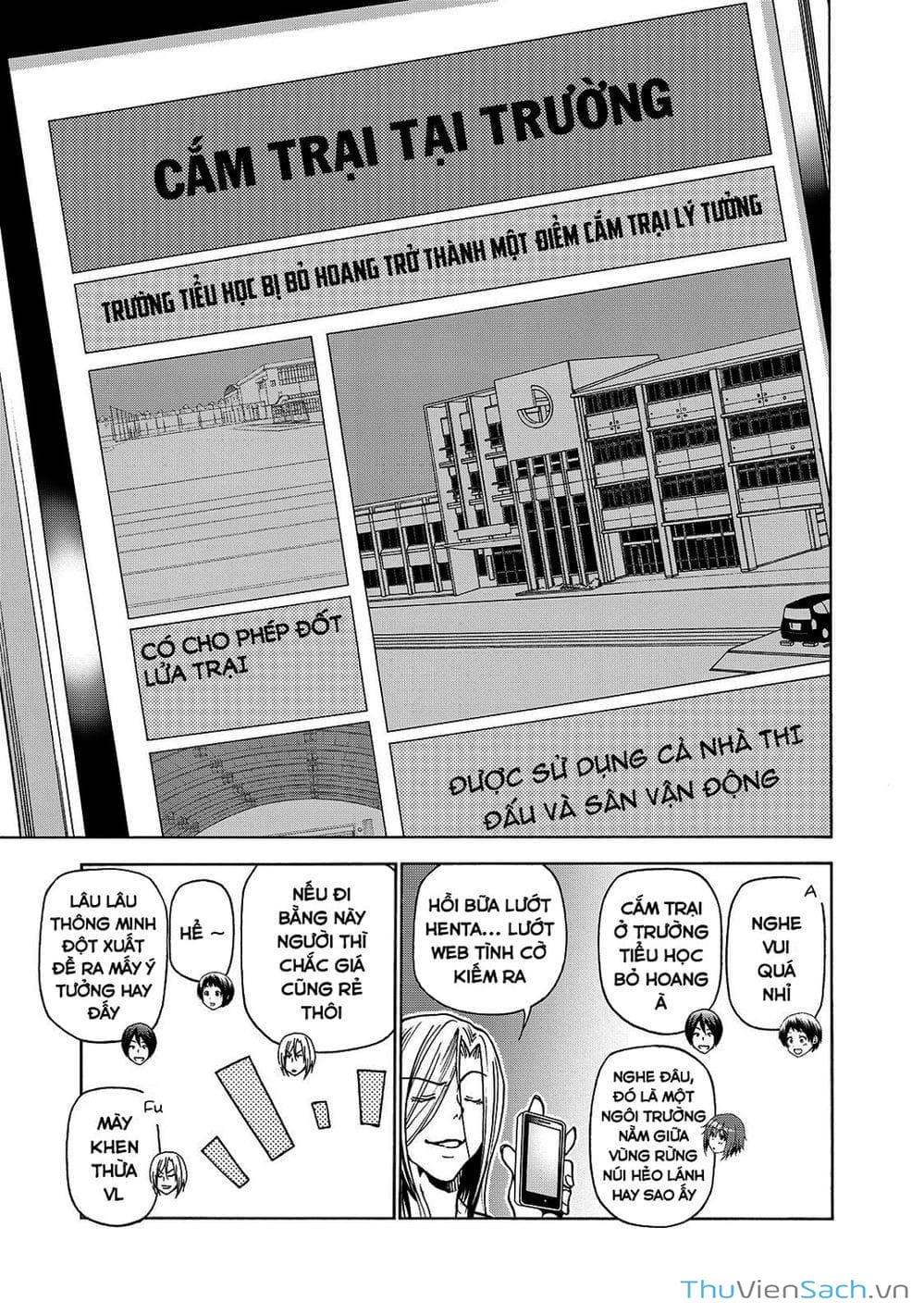 Truyện Tranh Cô Gái Thích Lặn - Grand Blue trang 3