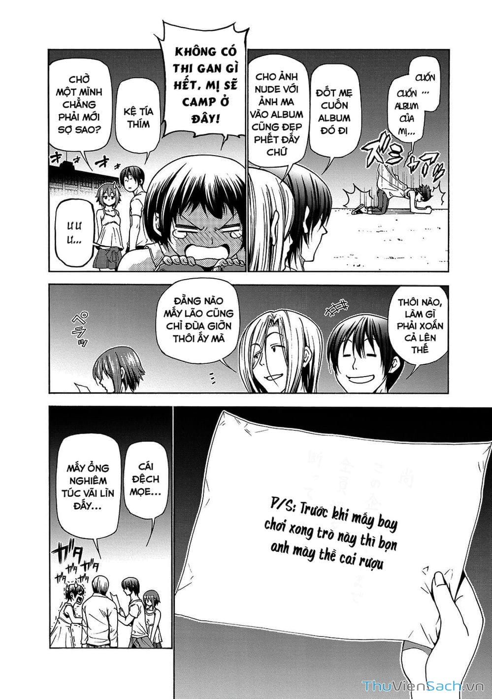 Truyện Tranh Cô Gái Thích Lặn - Grand Blue trang 3