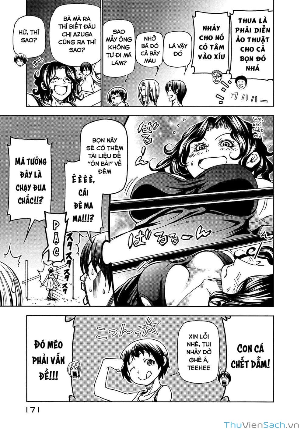 Truyện Tranh Cô Gái Thích Lặn - Grand Blue trang 3