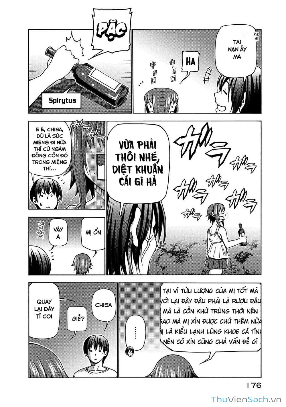 Truyện Tranh Cô Gái Thích Lặn - Grand Blue trang 3