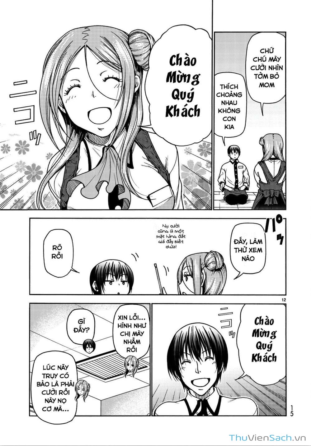 Truyện Tranh Cô Gái Thích Lặn - Grand Blue trang 3