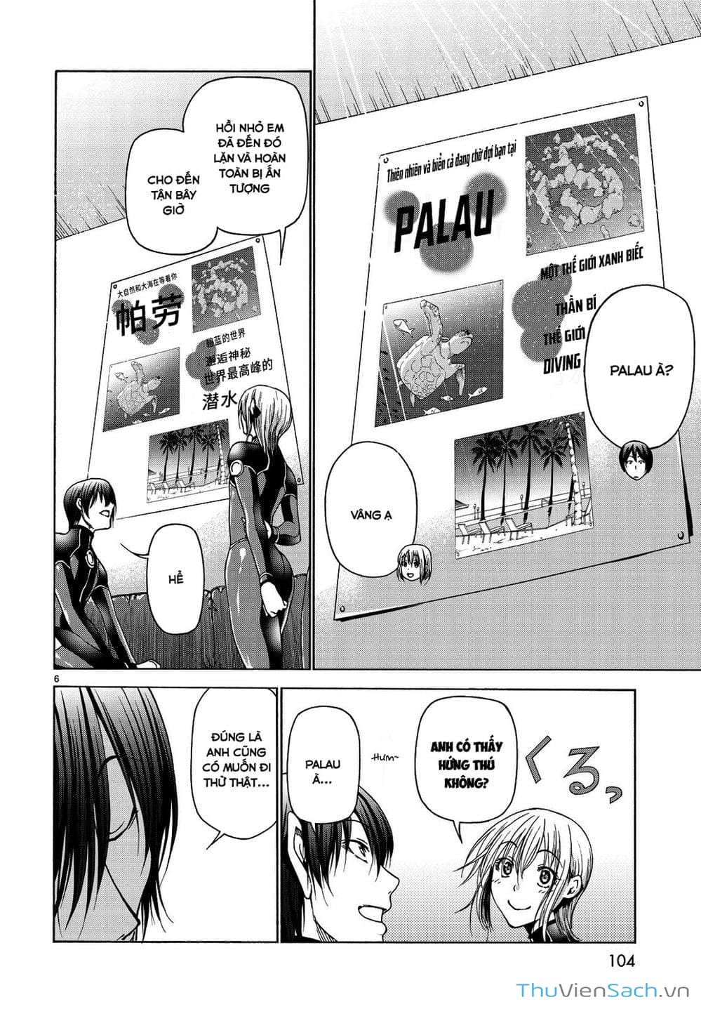 Truyện Tranh Cô Gái Thích Lặn - Grand Blue trang 3