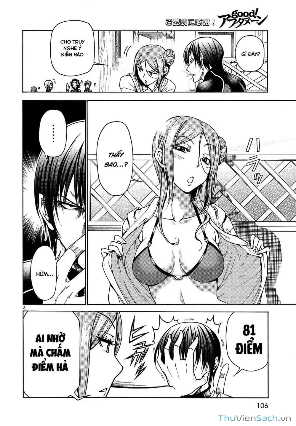 Truyện Tranh Cô Gái Thích Lặn - Grand Blue trang 3