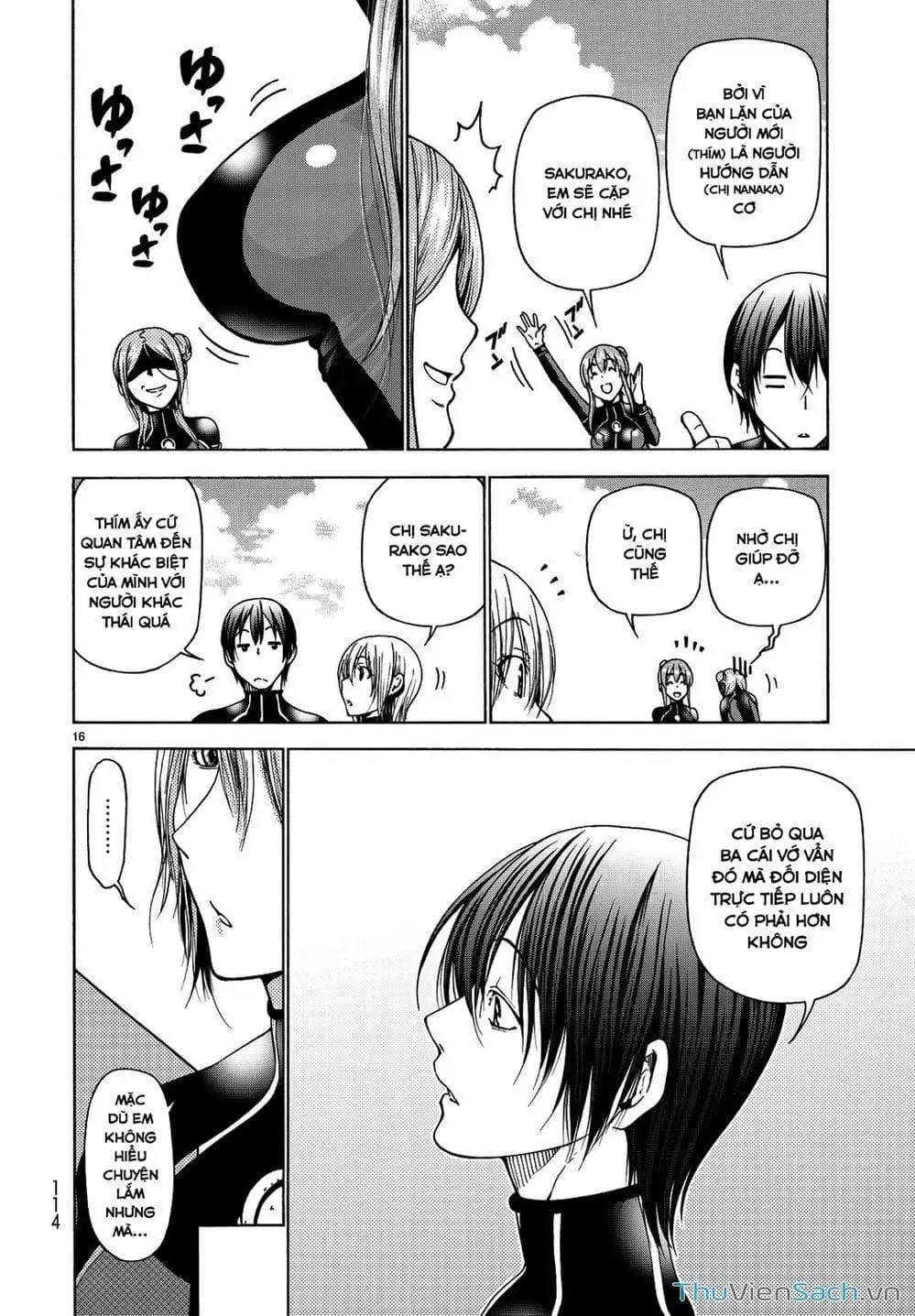 Truyện Tranh Cô Gái Thích Lặn - Grand Blue trang 3